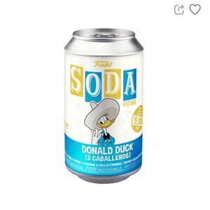 NWT Funko SODA Vaulted Disney Donald Duck (3 Caballeros) Vinyl Figure